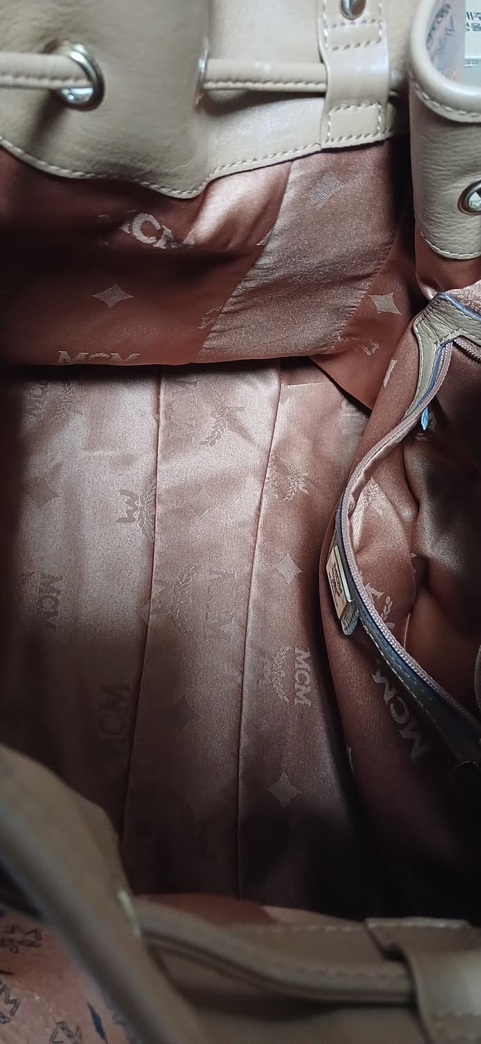 정품 비세토스 모노그램  MCM 복조리형 숄더백  상품이미지5