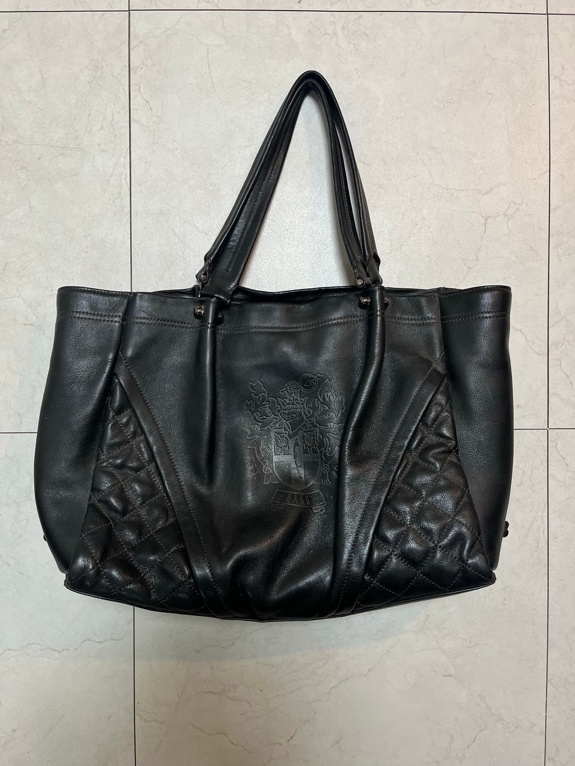 닥스 레더 백 상품이미지3