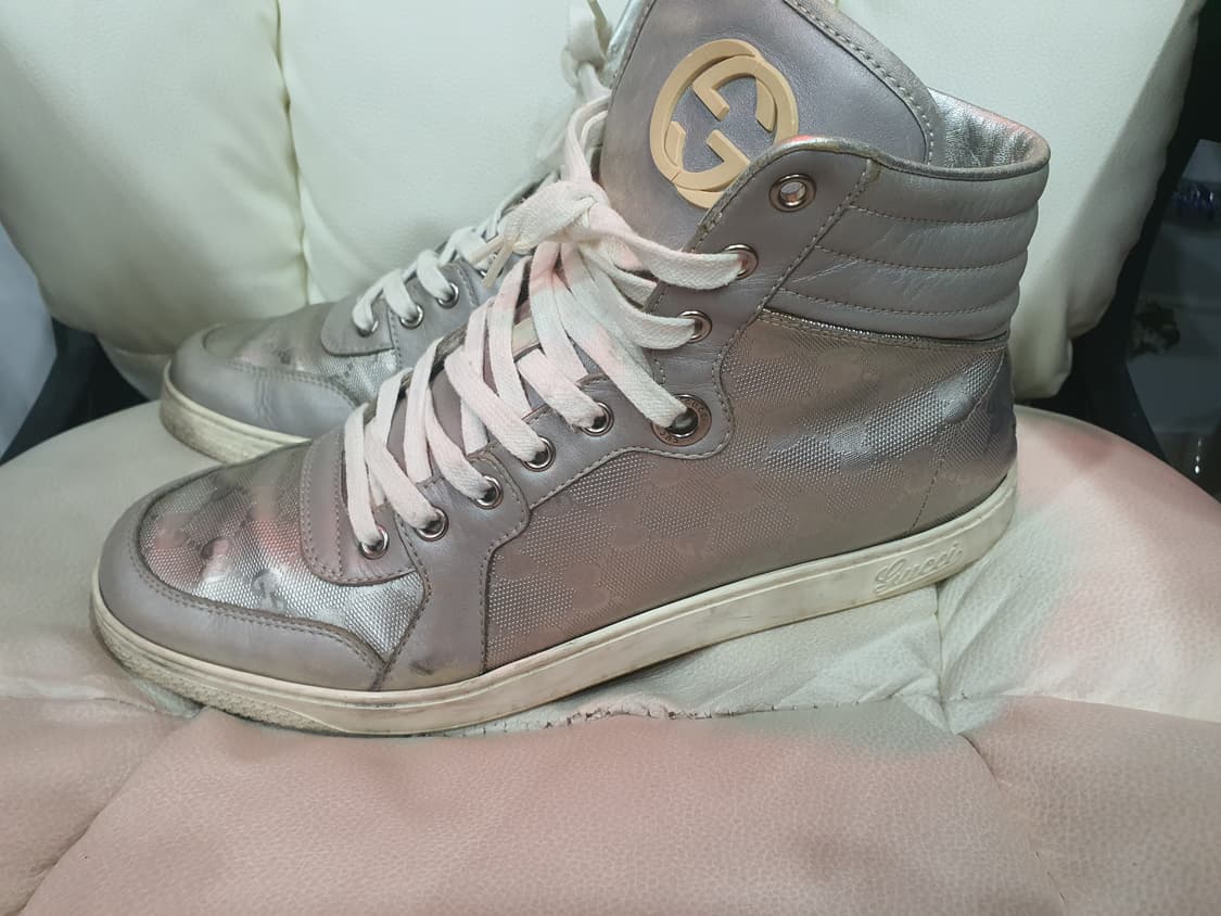 구찌 하이탑 스니커즈(정품) 상품이미지3