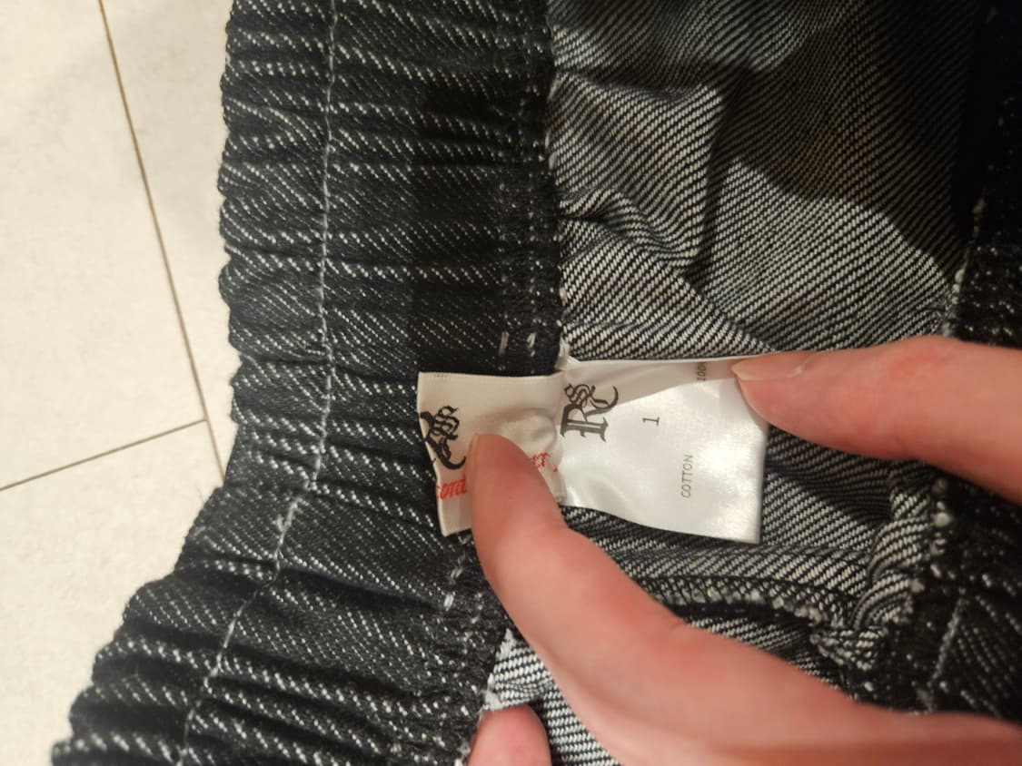 pog service x rssc 카고데님팬츠 1사이즈 상품이미지4