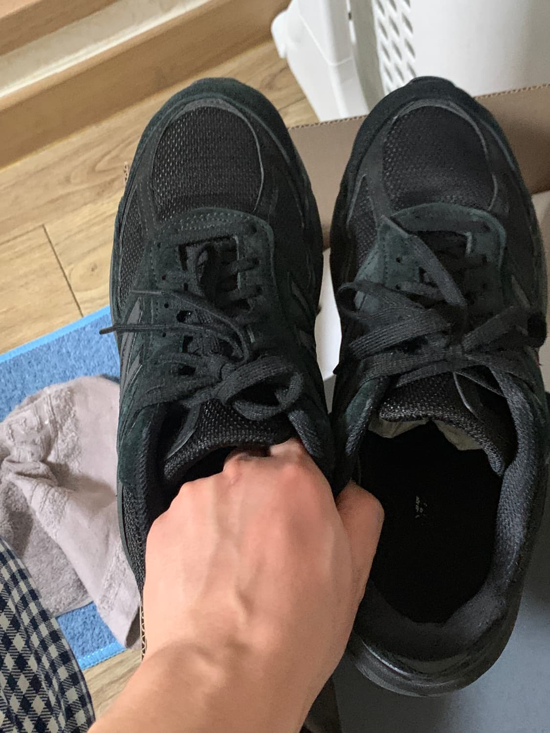 뉴발란스 990v5 black 올블랙 280 상품이미지5