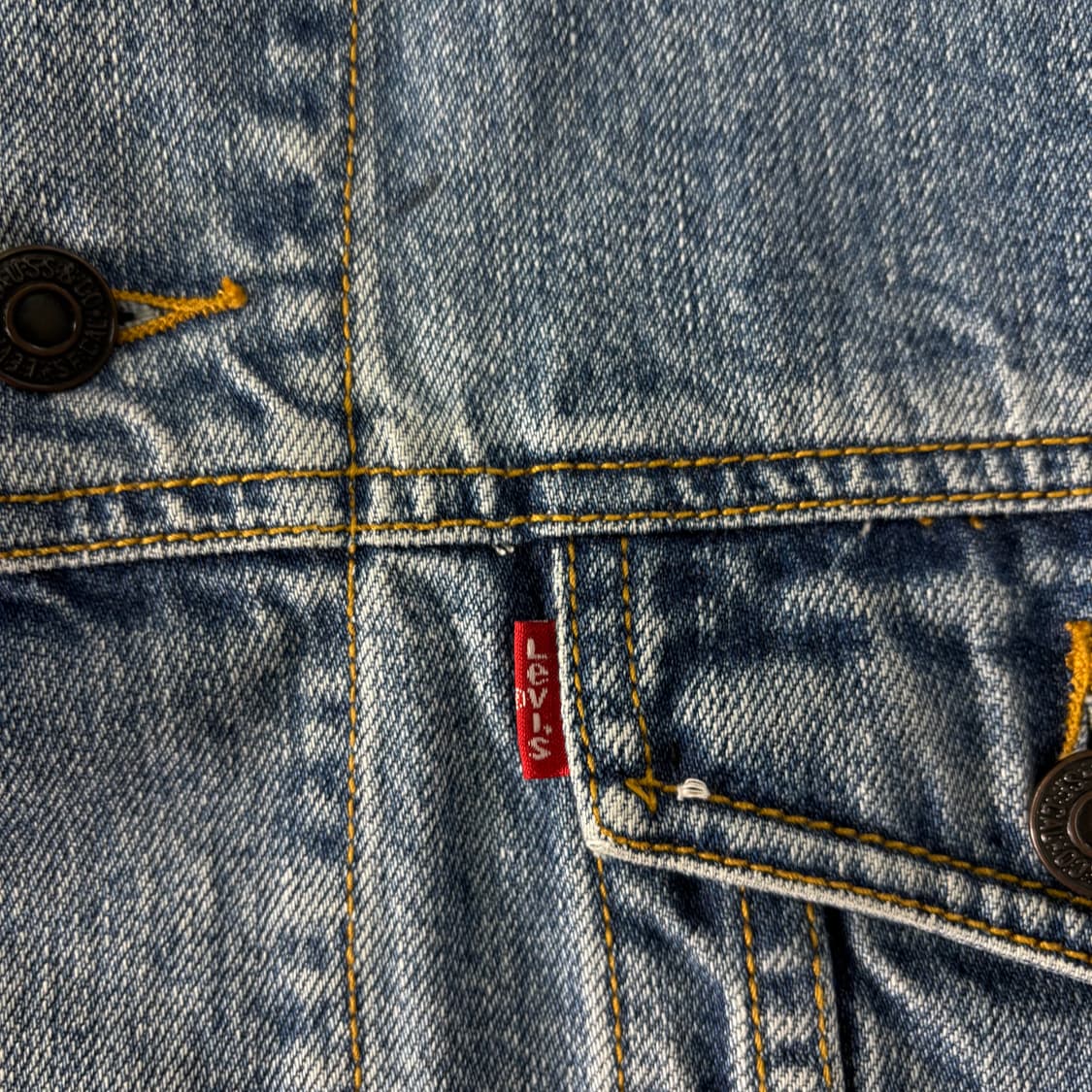 100 리바이스 90s 70507-0389 데님 트러커 자켓 상품이미지3