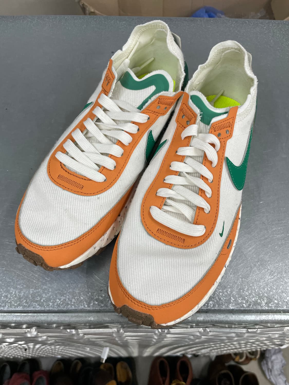 나이키 와플 원 크레이터 오렌지 그린 베이지 245 (gr-4517) 상품이미지2