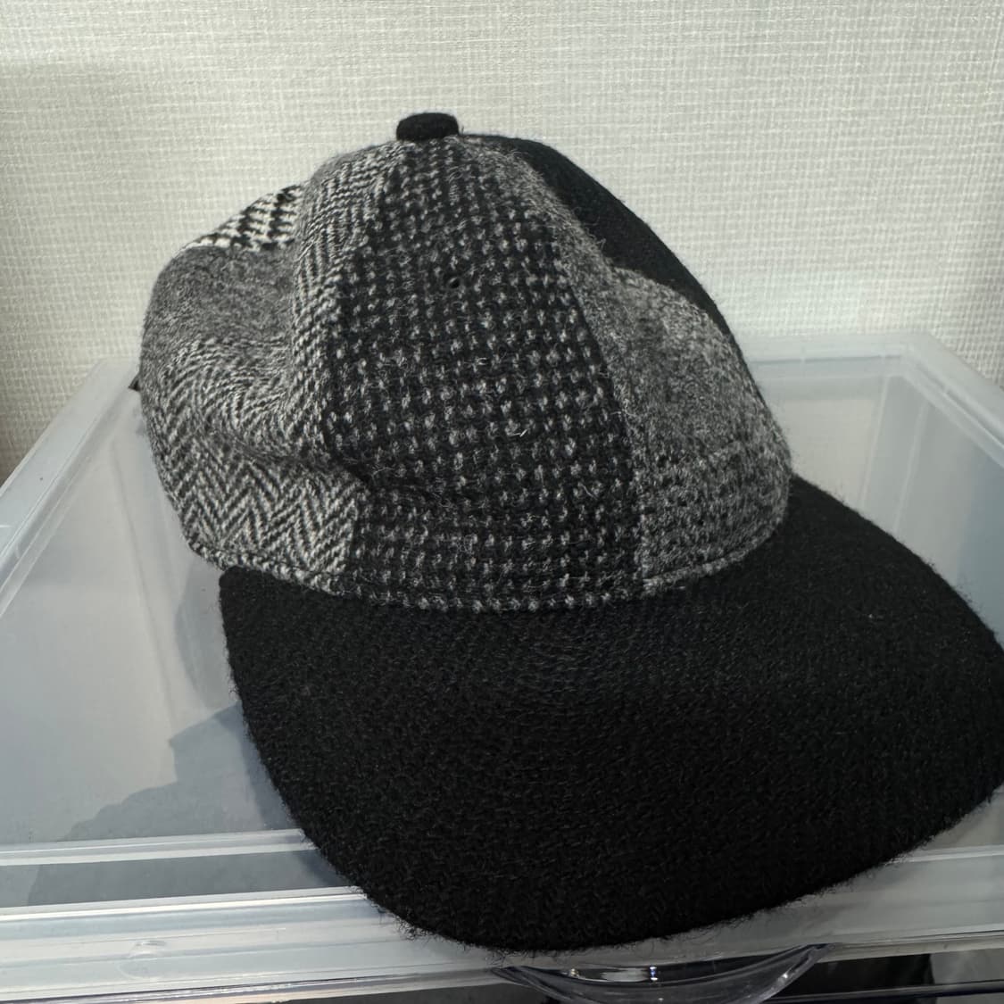poten x harris tweed 울 볼캡 상품이미지2