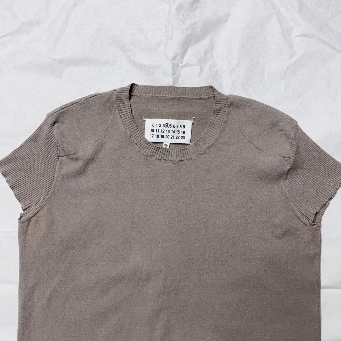 Maison margiela 메종 마르지엘라 얇은 니트 상의 탑 상품이미지2