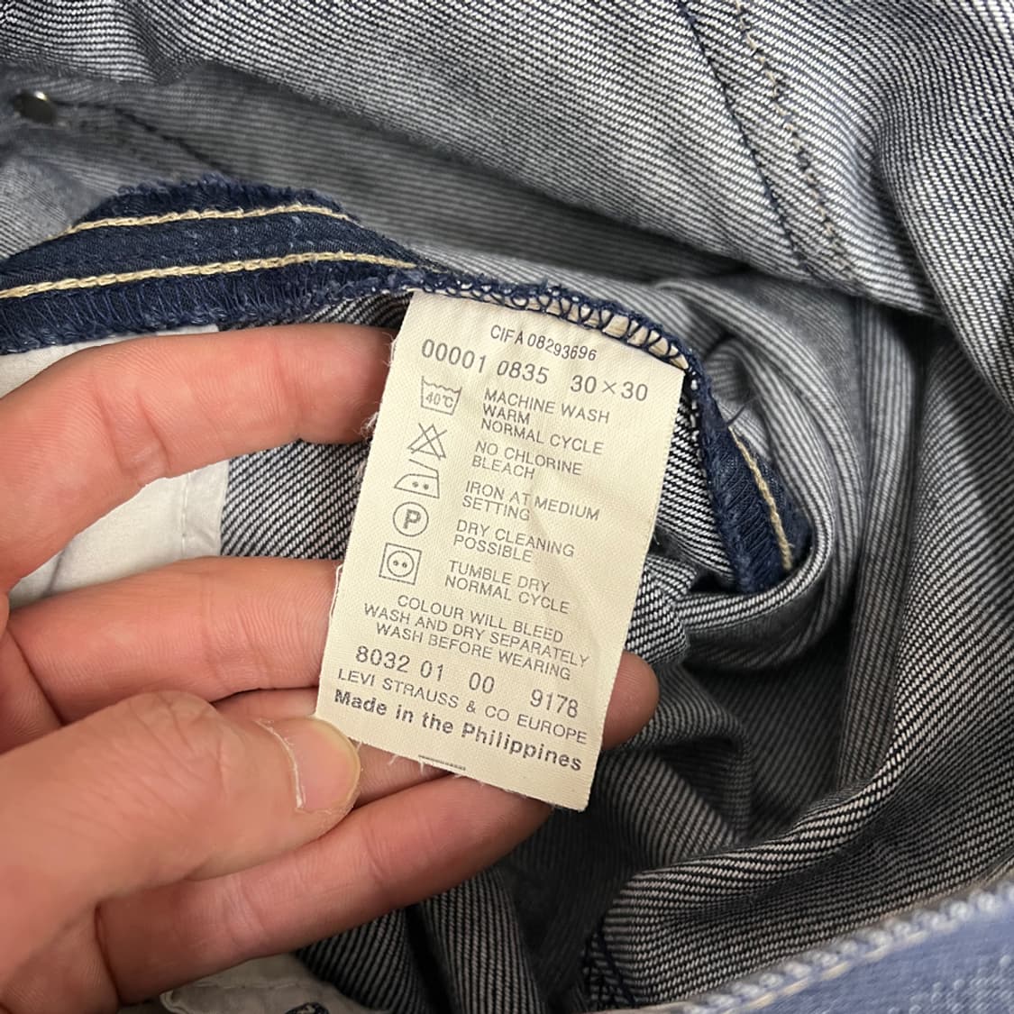 00s 리바이스 엔지니어드진 데님 팬츠 청바지 30 상품이미지5