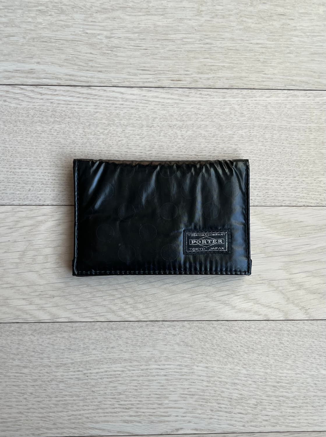 PORTER 포터 도트 카드지갑 블랙 상품이미지2