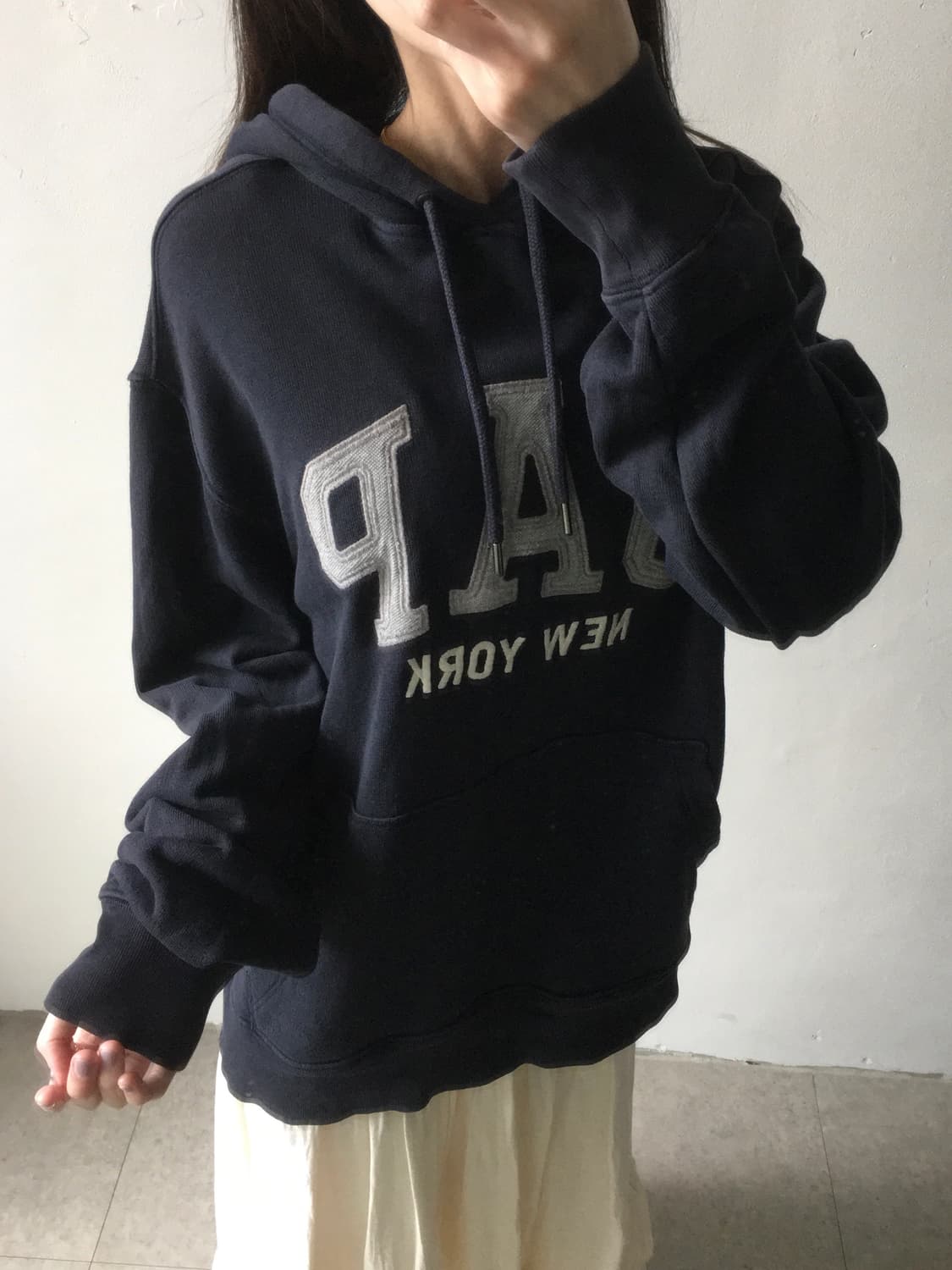 GAP 빅로고 후드티 상품이미지1