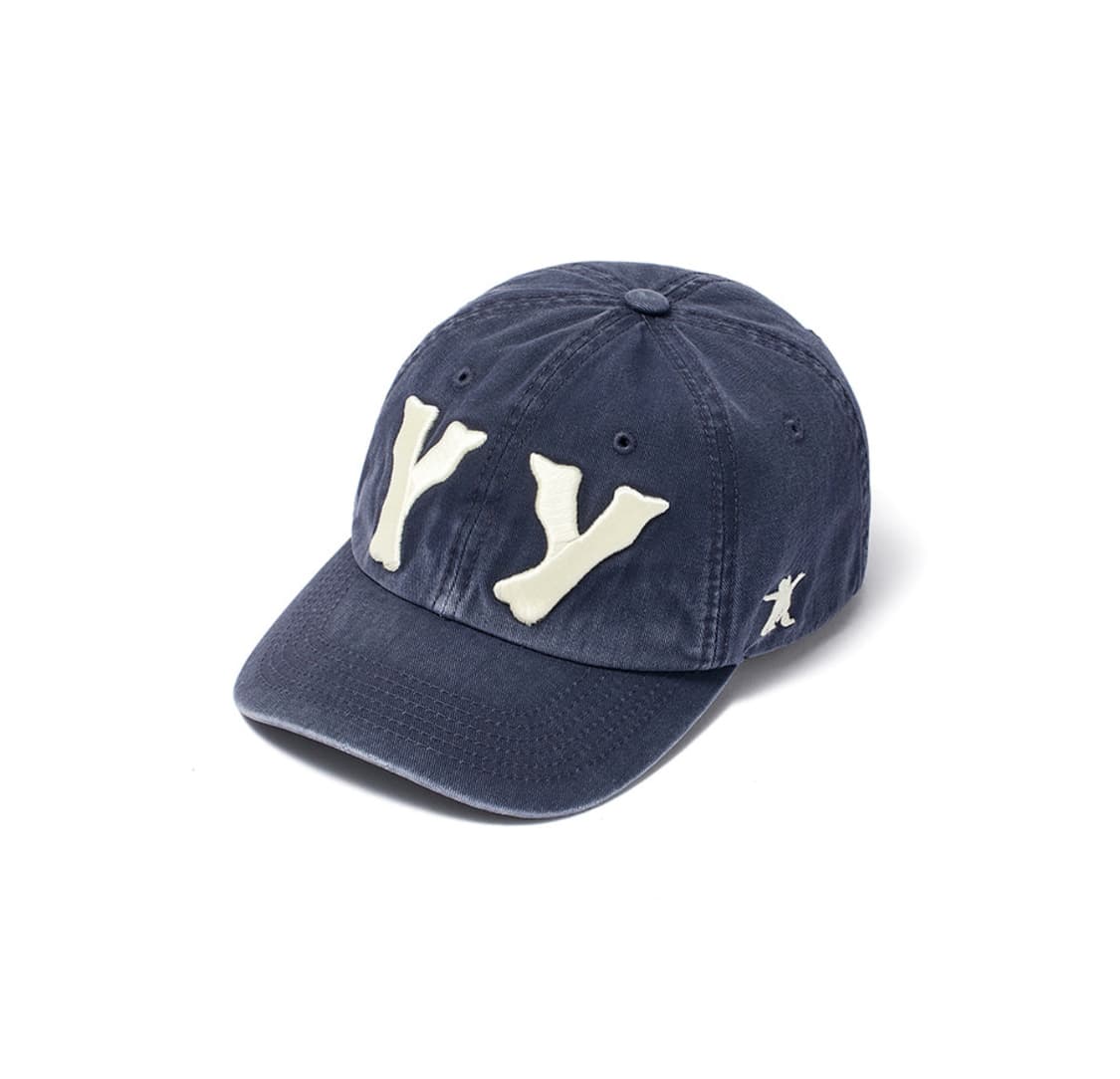open yy 오픈 와이와이 하트 볼캡 모자 navy 상품이미지1