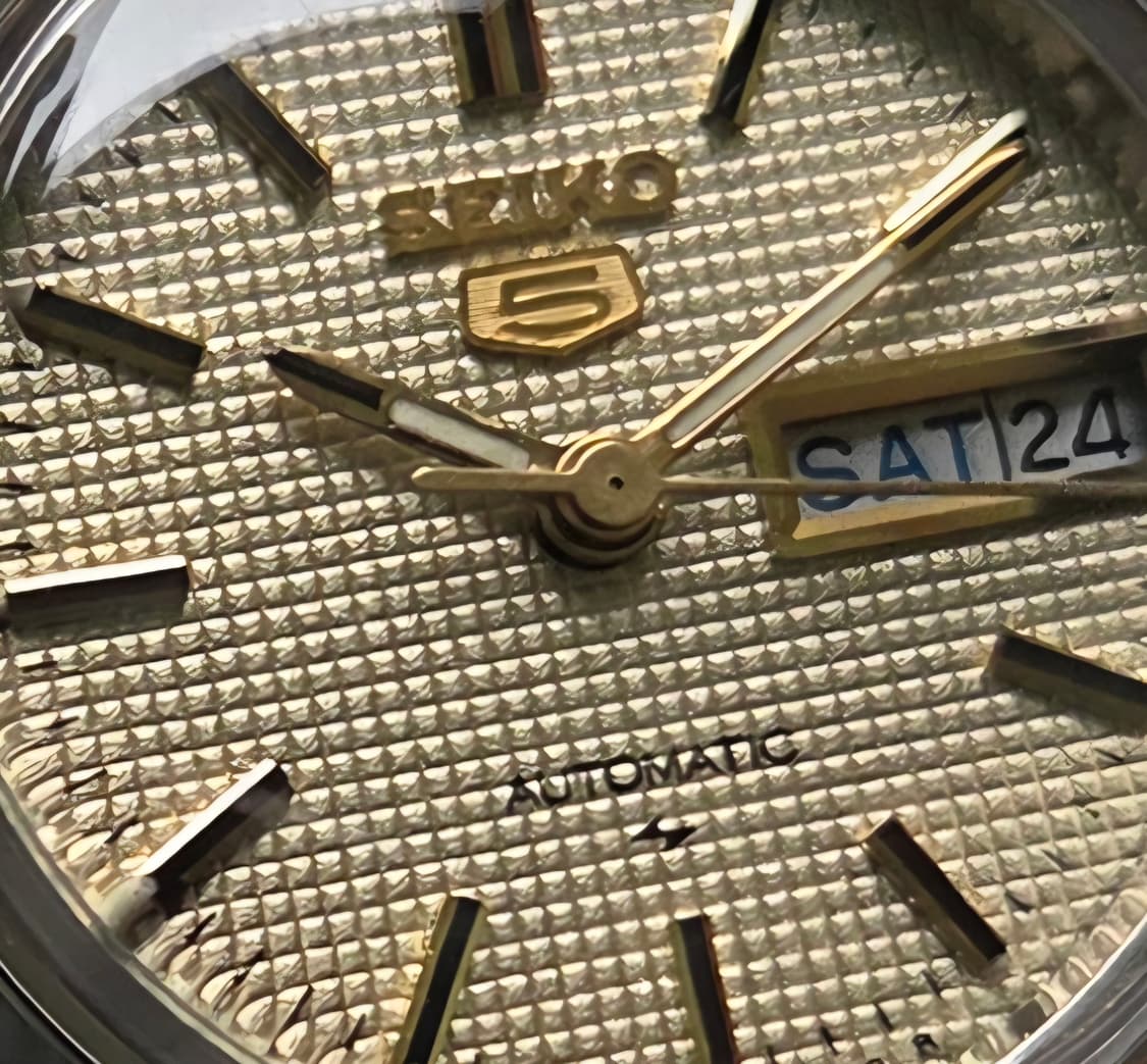 빈티지 세이코 터틀형 골드 와플판 오토매틱 여성용 브레이슬릿 ver. 상품이미지2