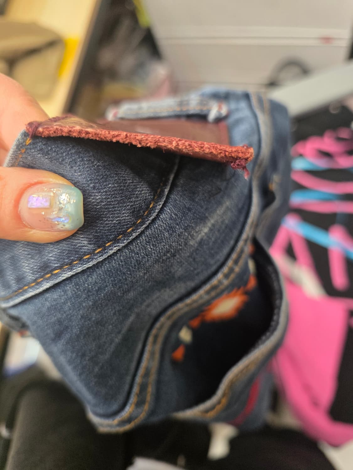 에비수 시그니처 워크 데님 팬츠 34 상품이미지7