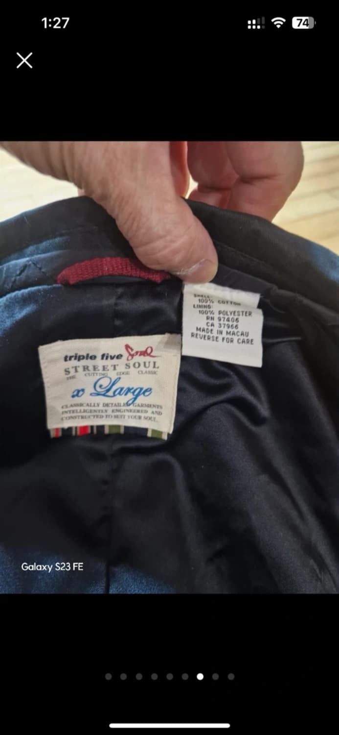 Triple Five Soul 빈티지 자켓 XL 상품이미지7