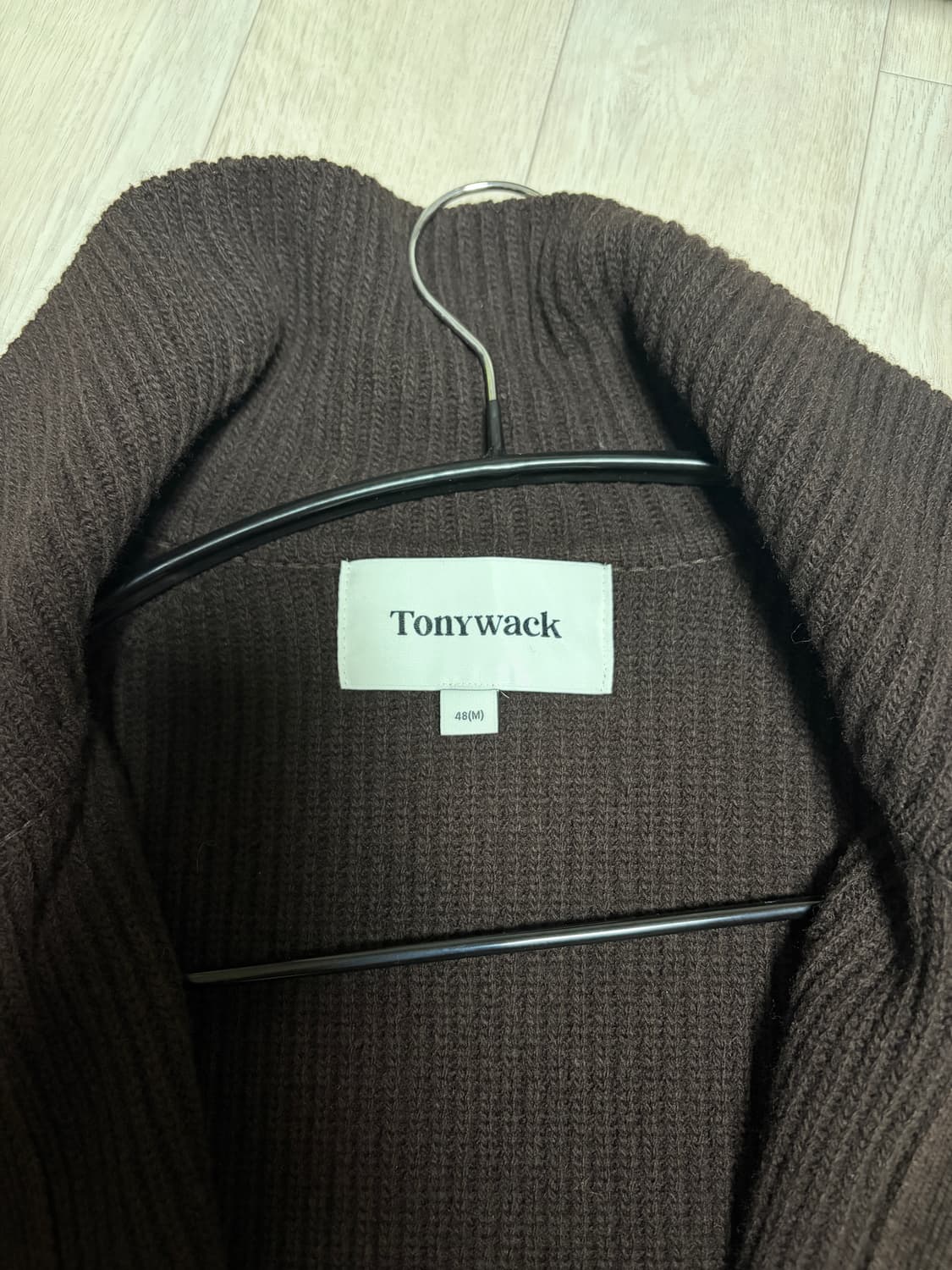 토니웩 슈퍼 파인 메리노울 집업 상품이미지3