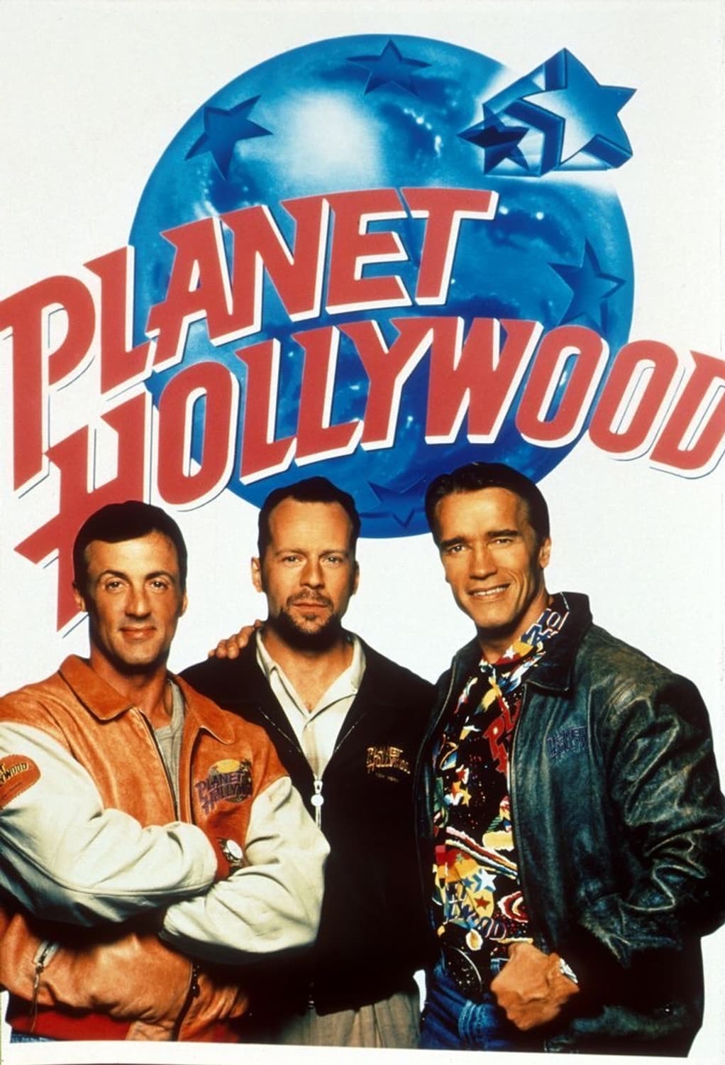 90s Planet Hollywood 레더자켓 상품이미지1