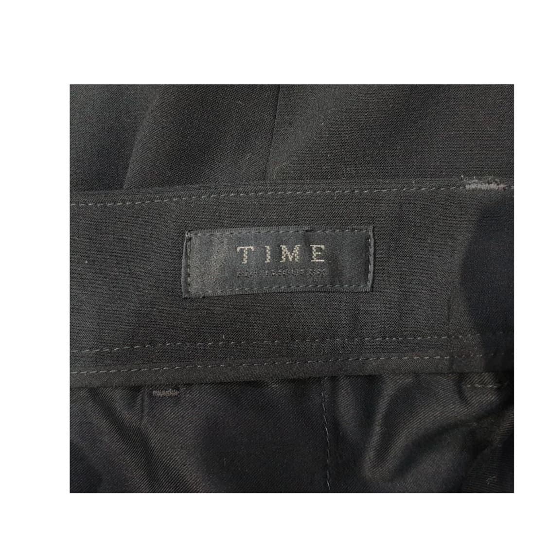 타임옴므 남성 정장바지 (32)검정색 상품이미지4