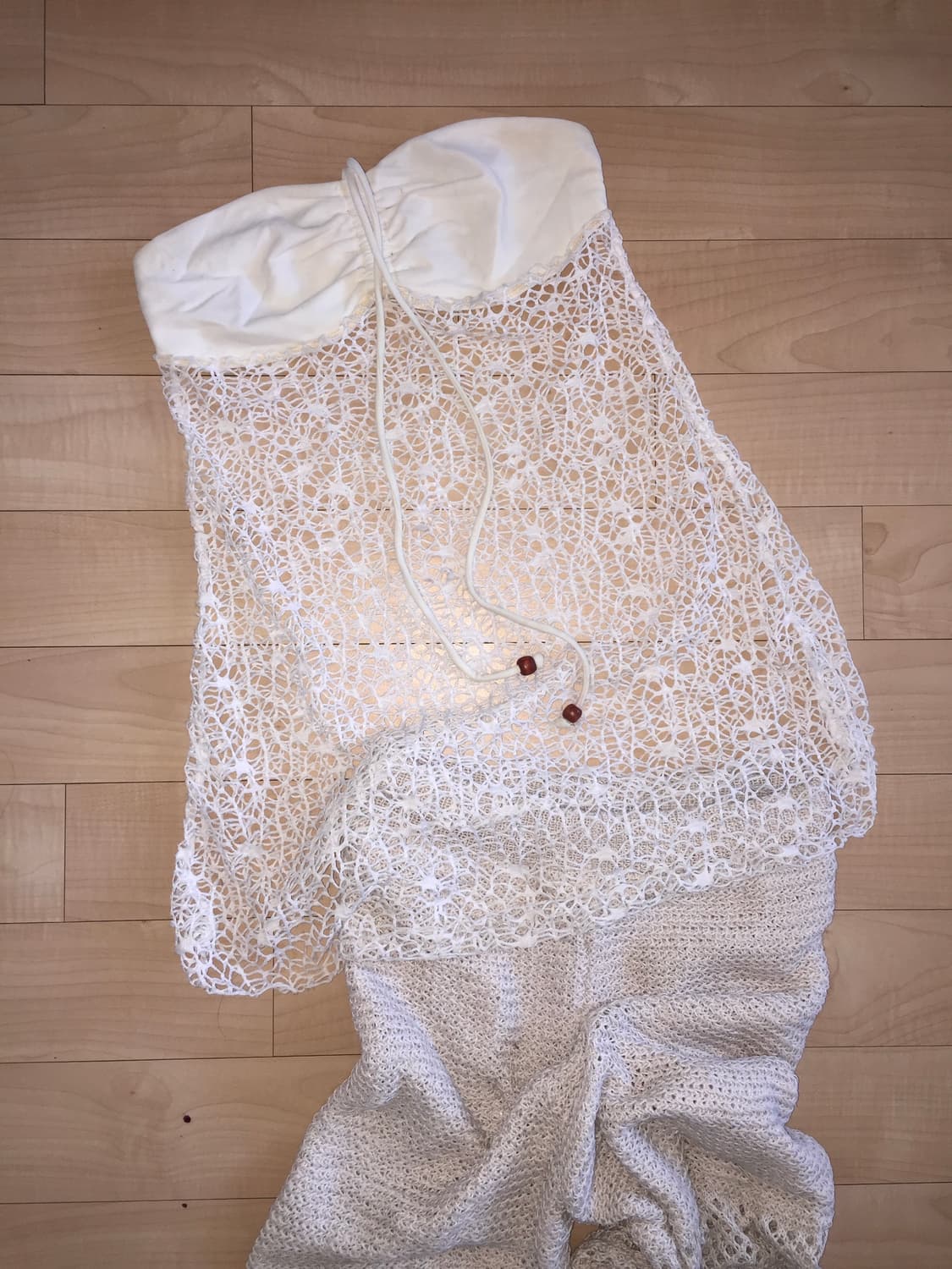 빈티지 그물 슬리브리스 or 스커트 상품이미지5