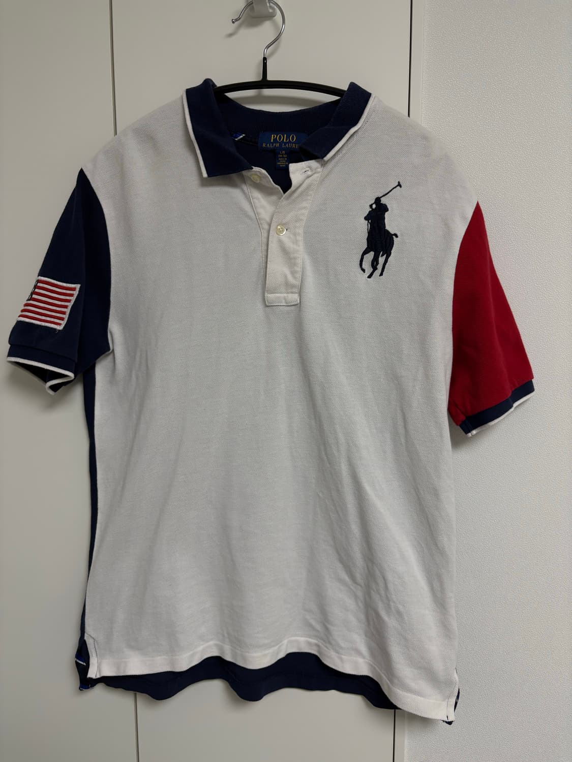 대장)빅포니 성조기 반팔 카라티 상품이미지3