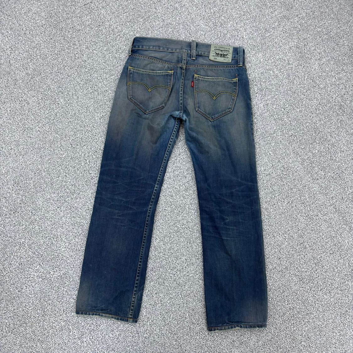 W32 L34 리바이스 504 데님 청바지 0602J2 상품이미지3
