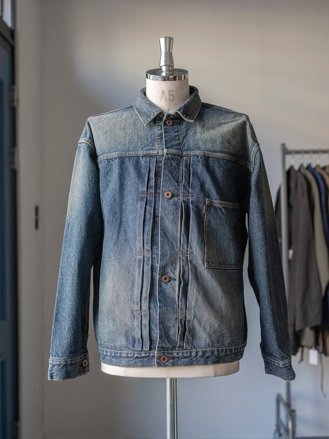INTERIM 대전판 데님 자켓 상품이미지1