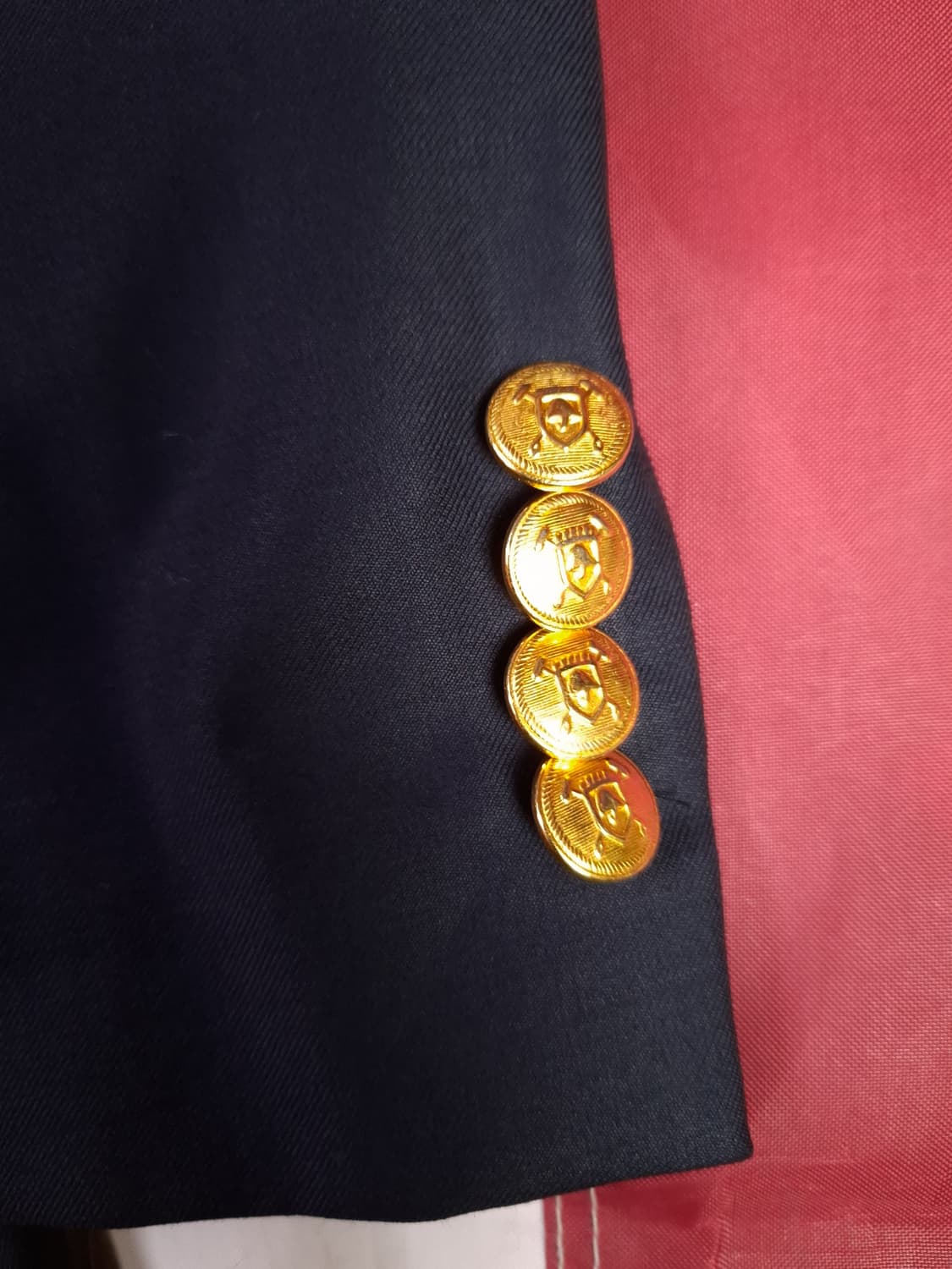 특A 오리지날 캐나다제조 로렌 랄프로렌 금장 투버튼 블레이져 상품이미지8