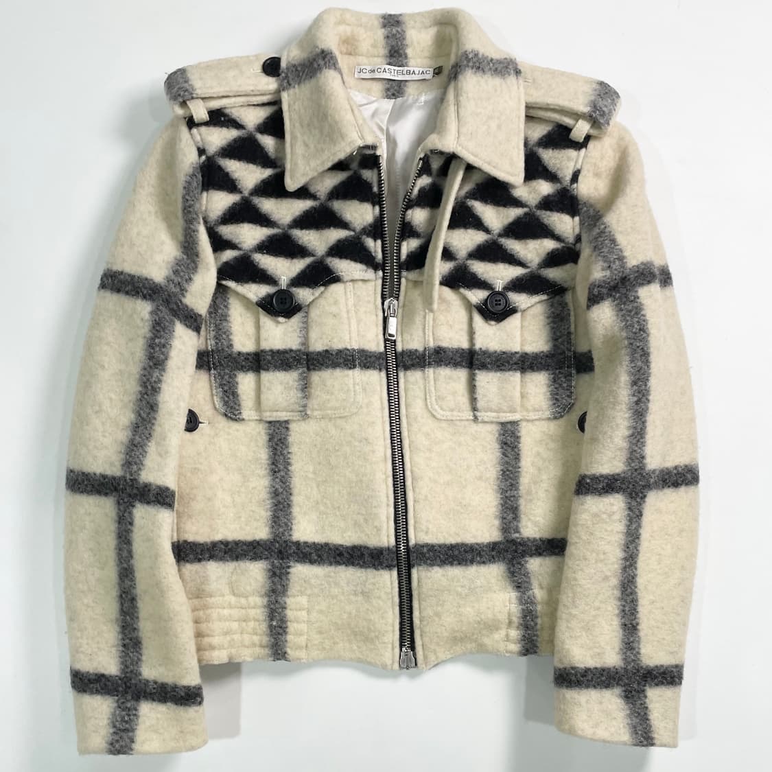 카스텔바작 나바호 크롭 울 자켓 상품이미지1