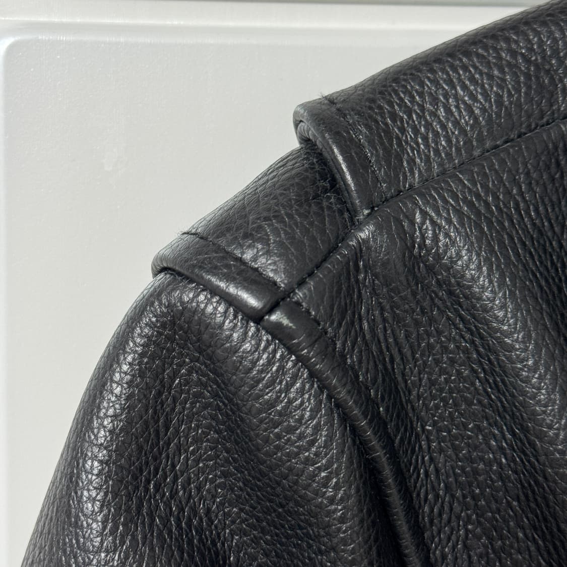 비바스튜디오 클래식 라이더 가죽 자켓 상품이미지5