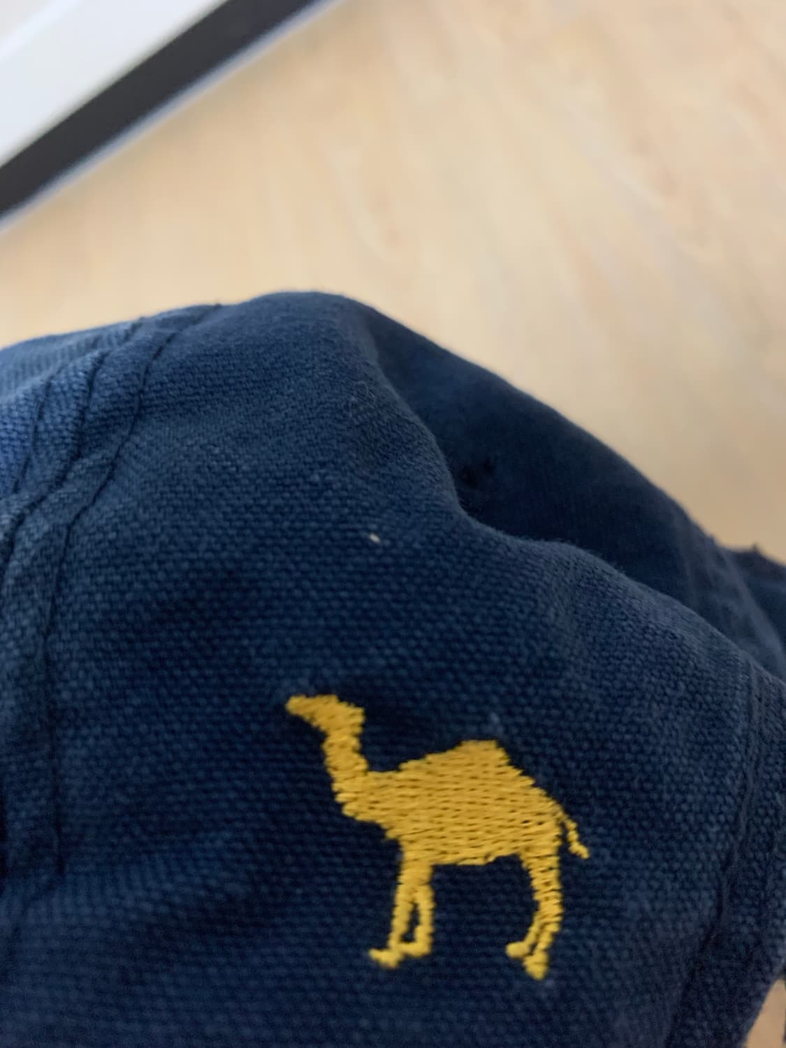 카멜 빈티지 모자 판매합니다 상품이미지3