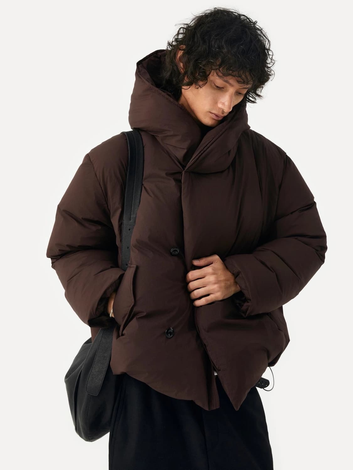 [새상품] 라벨아카이브 구스다운 마호가니 2사이즈 상품이미지7