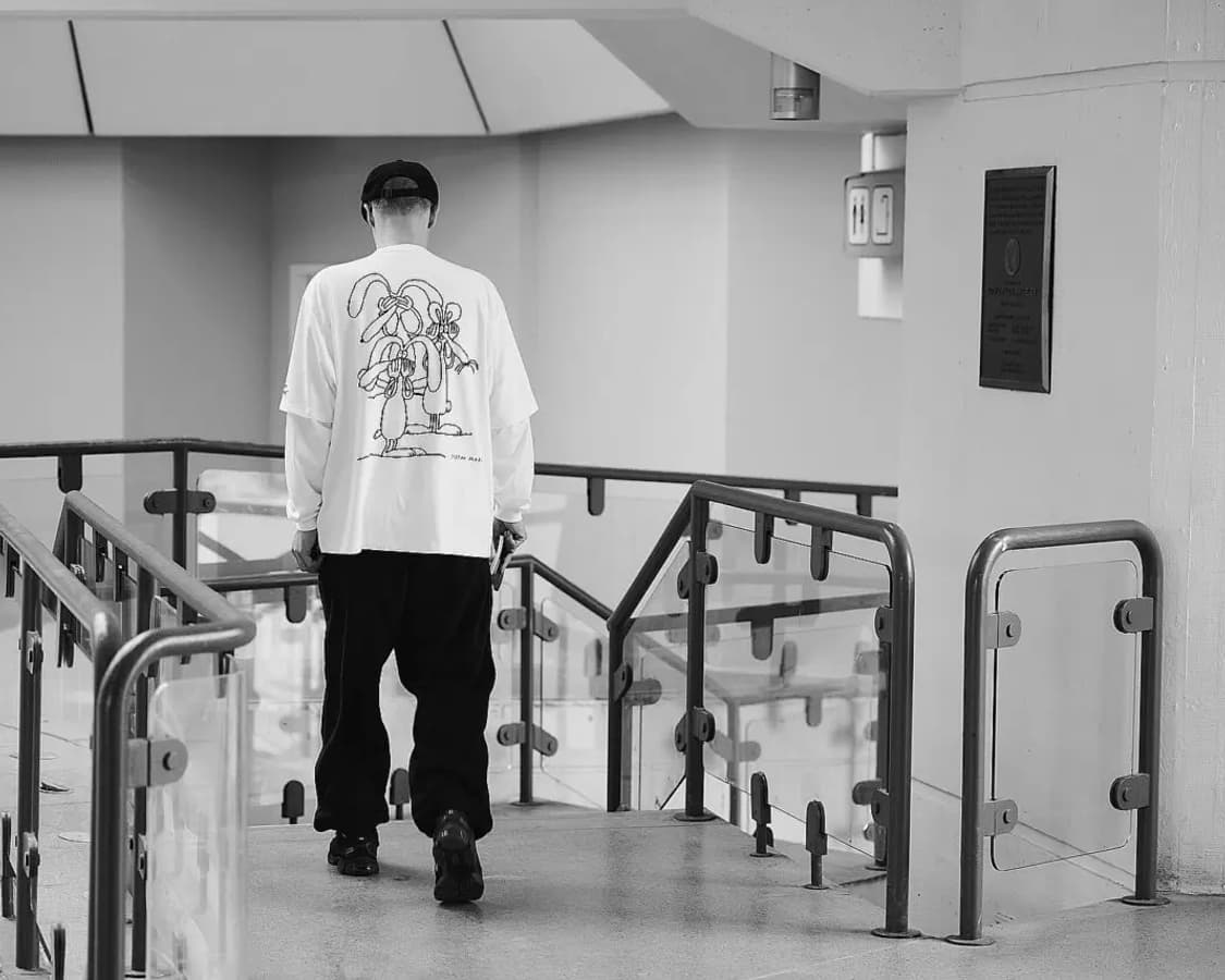 엔노이 ENNOY x Stefan Marx 2025 그래픽 티셔츠 XXL 상품이미지9