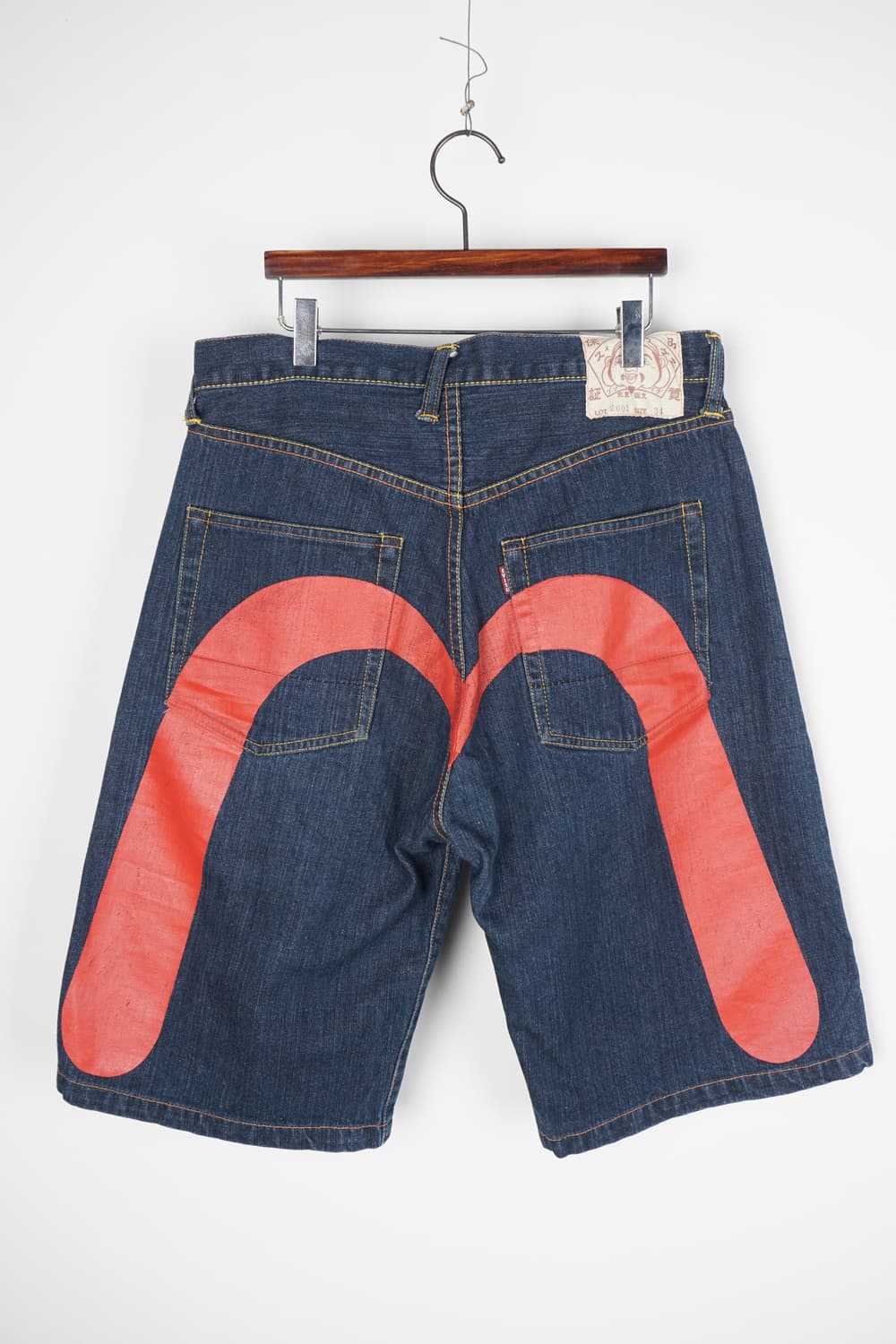  EVISU big seagull bermuda shorts 31inch 상품이미지1