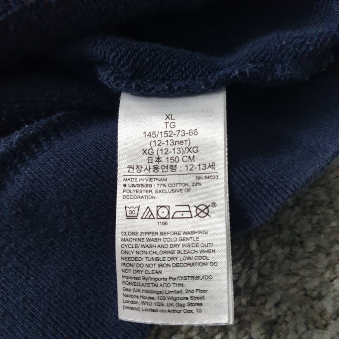 [무료배송] GAP 키즈 후드 집업 상품이미지3