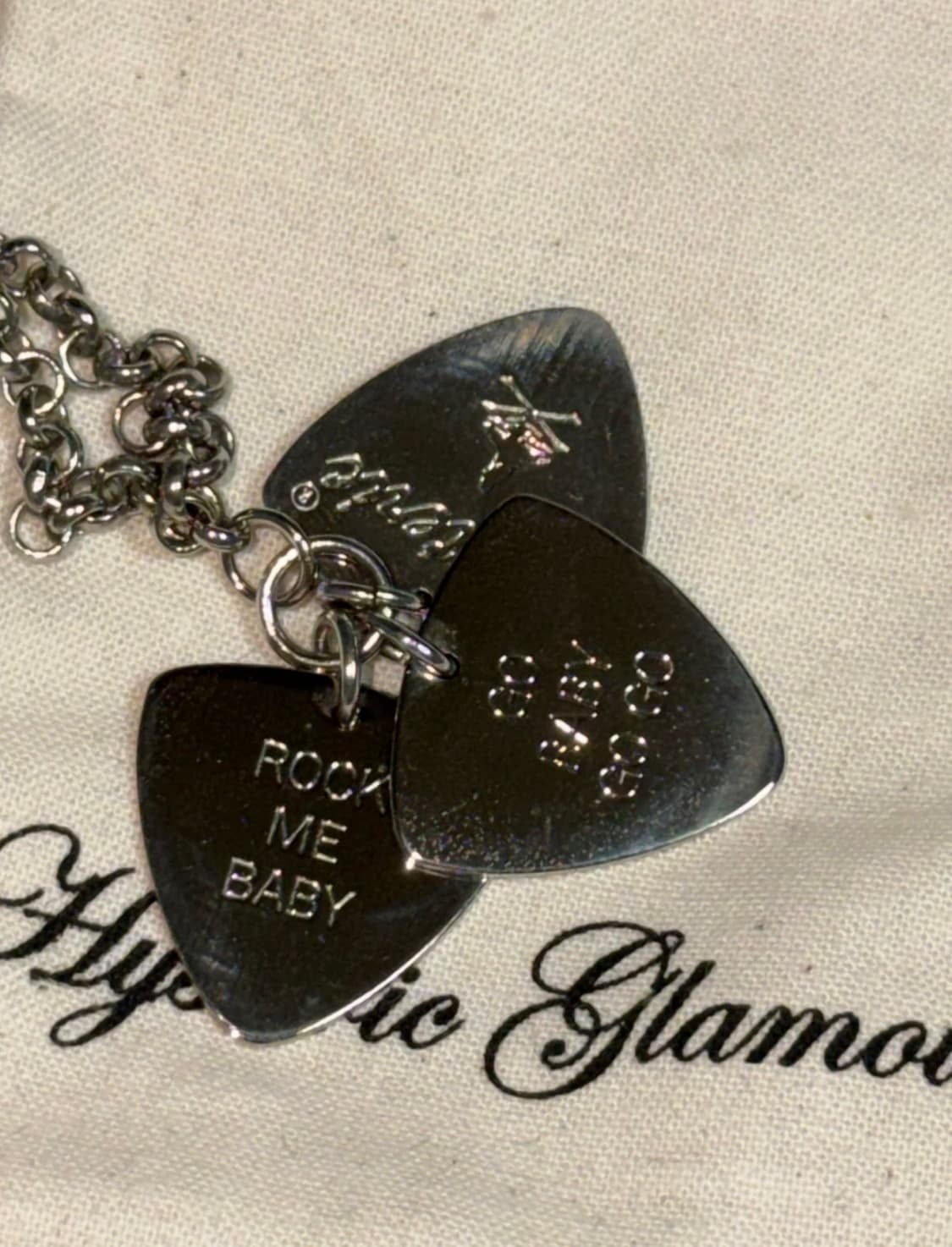 히스테릭글래머 기타피크목걸이 상품이미지3