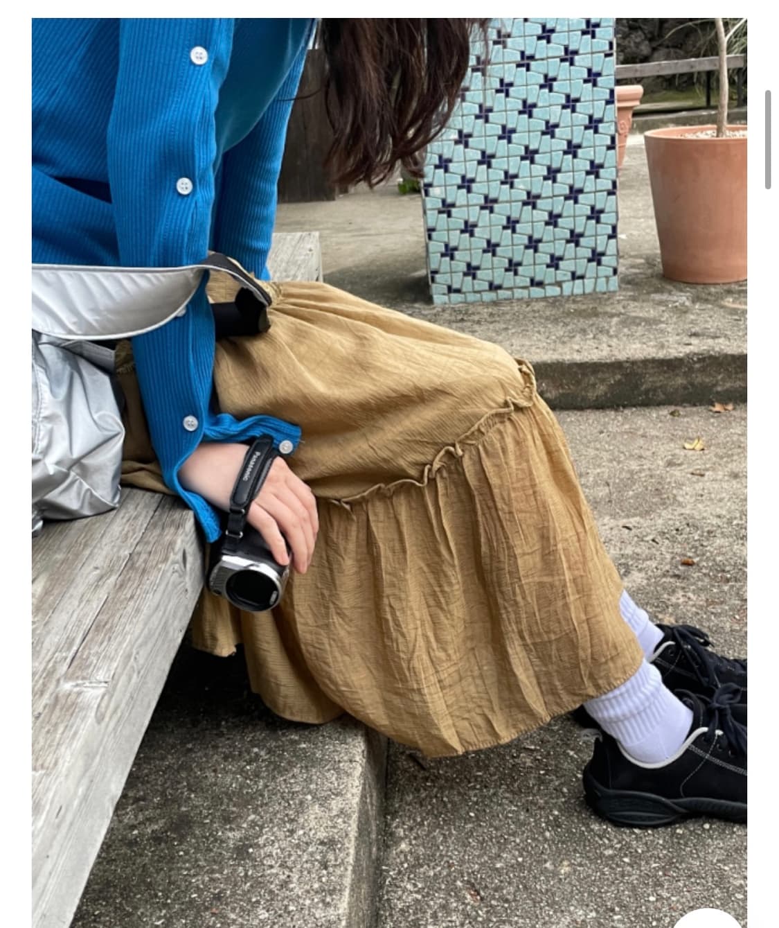 김아홉 빈티지 레이스 스커트 상품이미지3