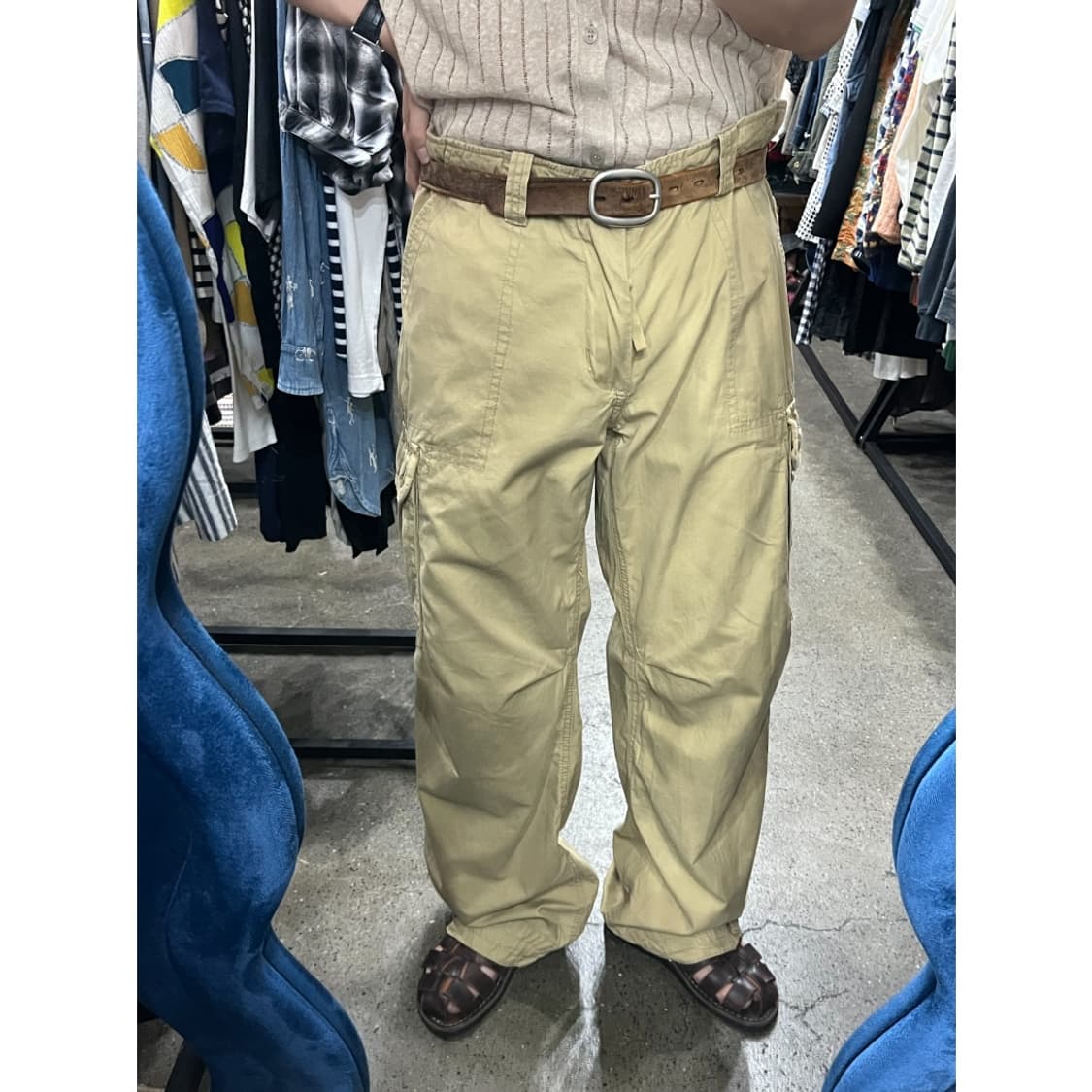 아베크롬비 밀리터리 카고팬츠 XL 상품이미지2