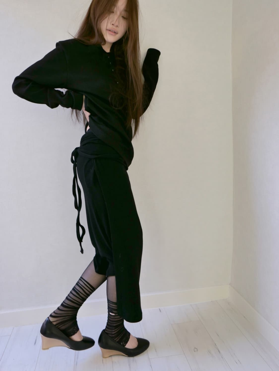 베이비랩 웨지힐 wedge heel (새상품) 샵페어리,인앤양하모니깔 상품이미지2