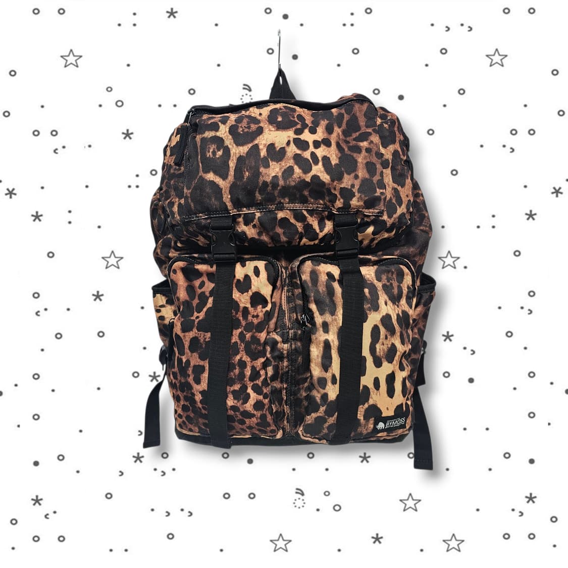 BYMOSS 레오파드 빅 백팩 상품이미지1