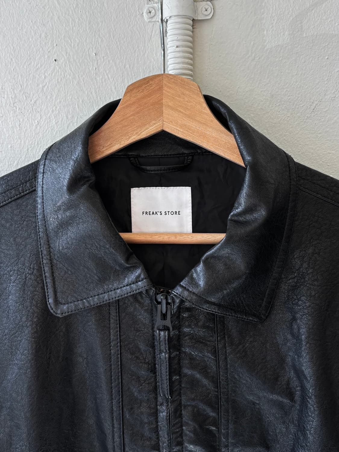 프릭스스토어 레더 블루종 자켓 상품이미지3