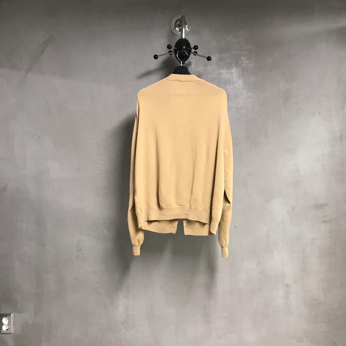 단톤 베이지 가디건 44 상품이미지7