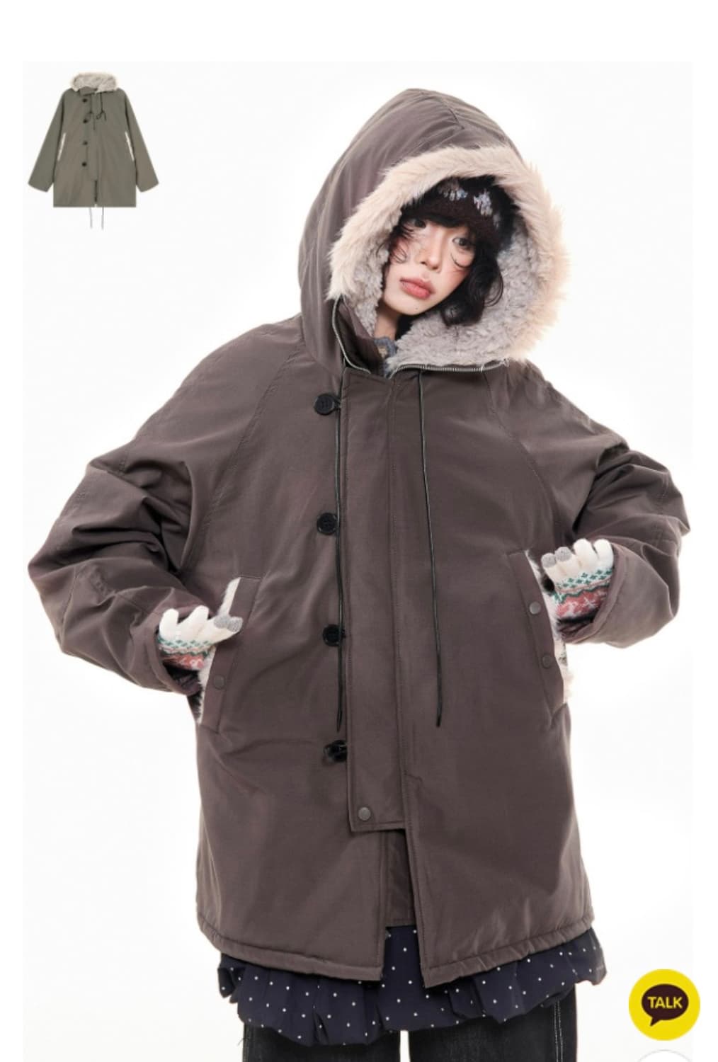 아사키 프레자키 아우터 야상 사파리 상품이미지1