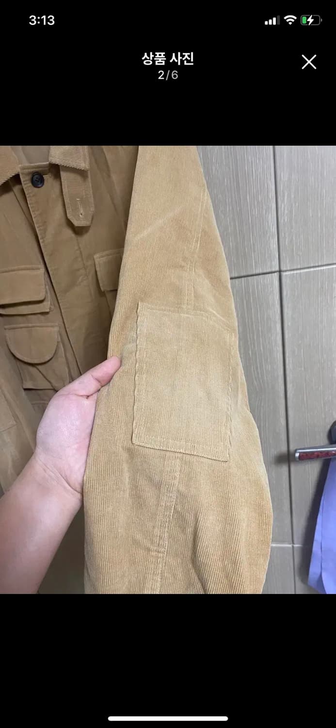 [OUR SELVES] 아워셀브스 코듀로이 BDU자켓 L사이즈 상품이미지2