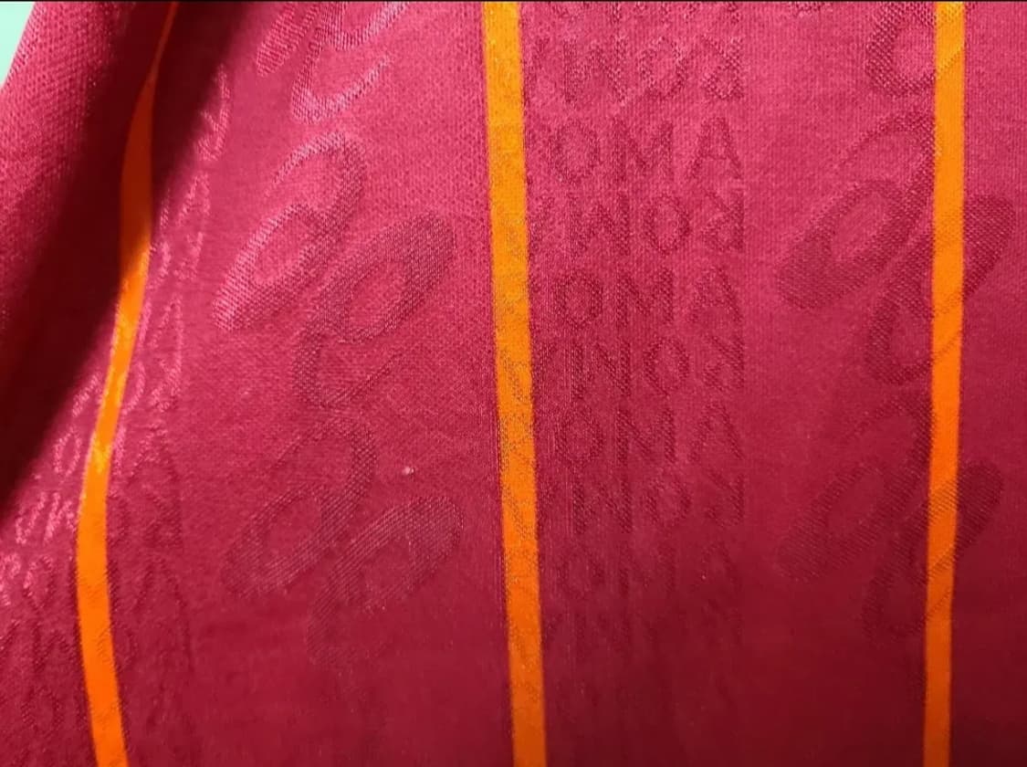 Asics 96 97 AS로마 올드레플 축구져지 상품이미지10