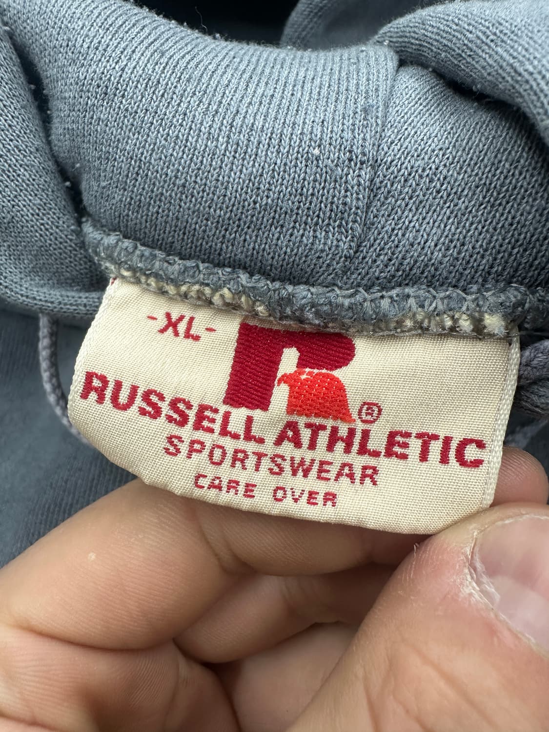 70s 러셀 페이디드 후드집업 XL 상품이미지3