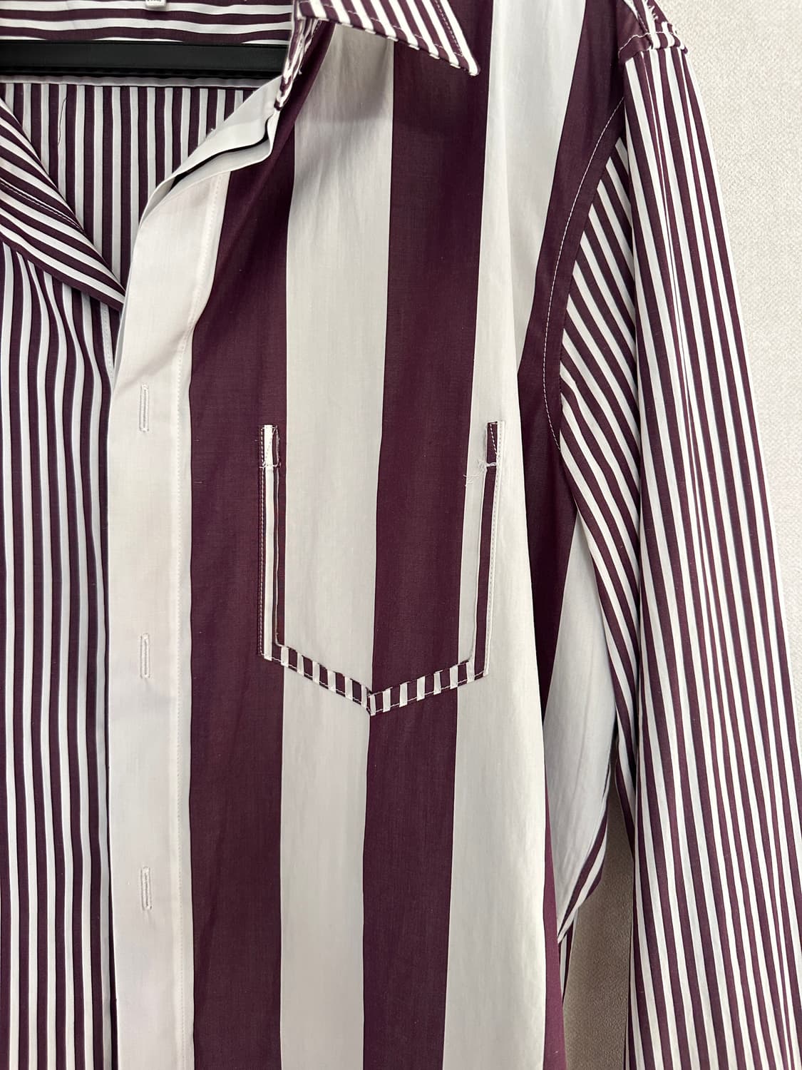 Maison Margiela Striped Button Shirt 상품이미지2