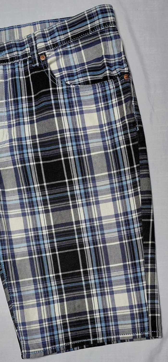 [W36] 리바이스 502 테이퍼드 체크 쇼츠 정품 상품이미지4