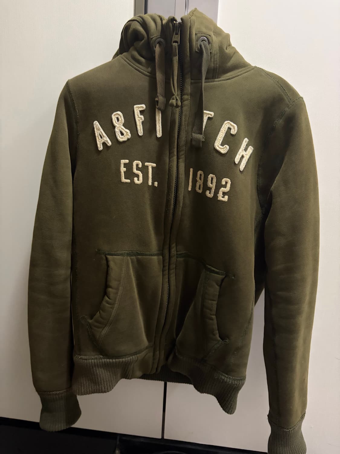 아베크롬비 퍼 후드집업 상품이미지2