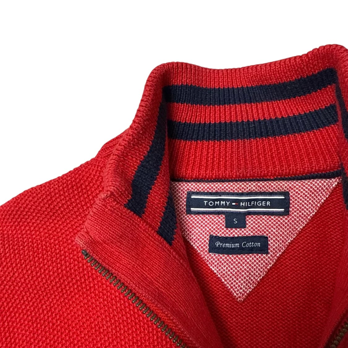 타미힐피거 니트 집업 상품이미지2