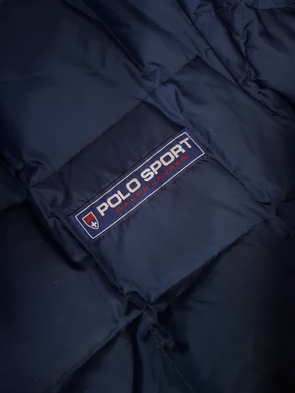 오리지날 90's 일본판 랄프로렌폴로 타탄체크 리버서블 패딩 상품이미지8