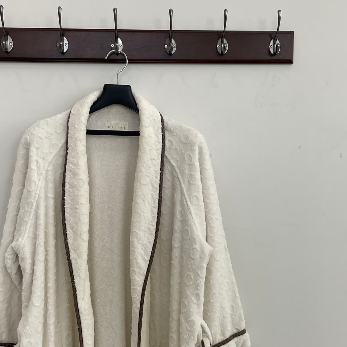 셀린느 화이트 테리 로브 가운 상품이미지4