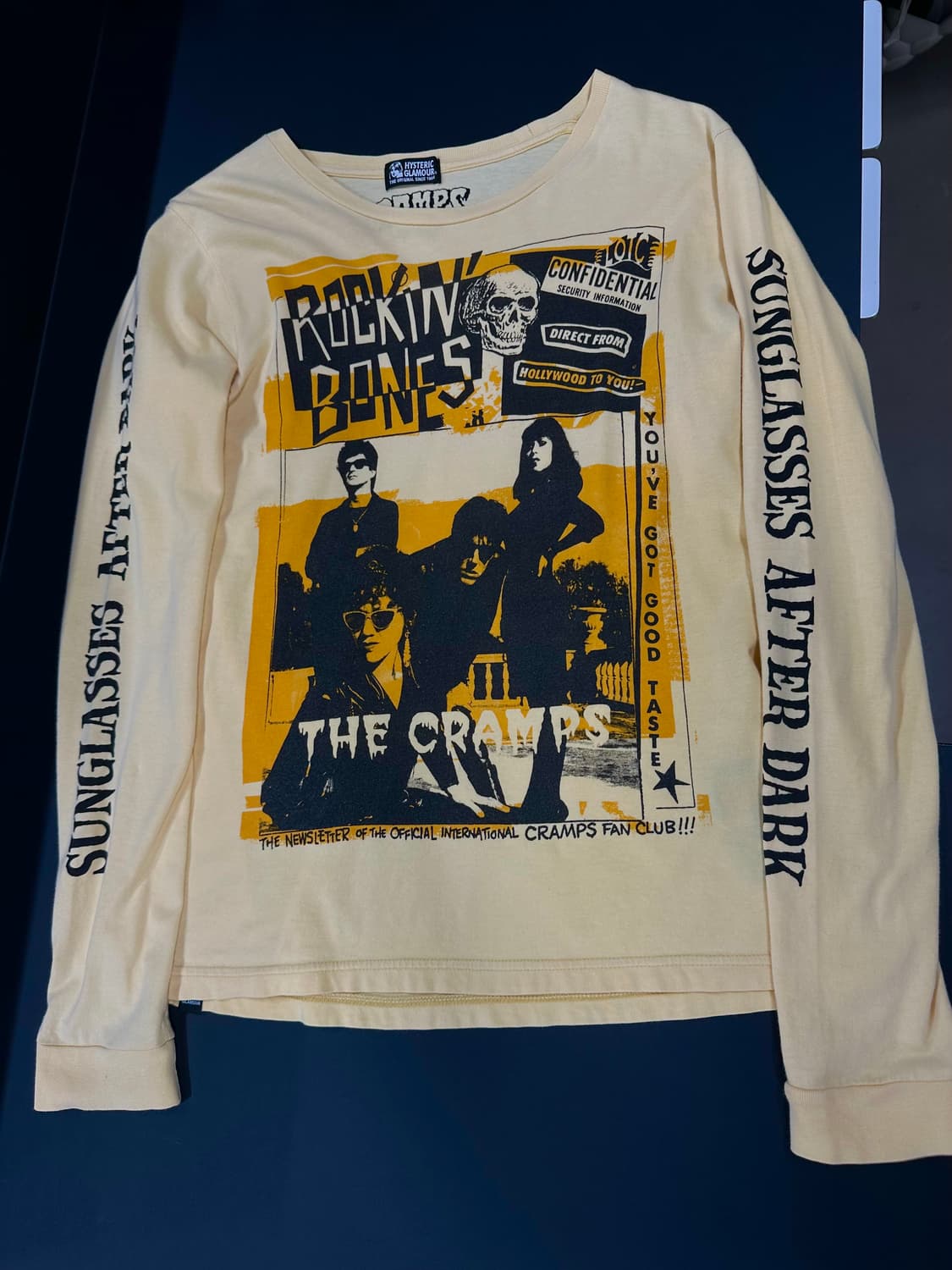 히스테릭 글래머 더 크램프스 콜라보 긴팔 슬리브 상품이미지4