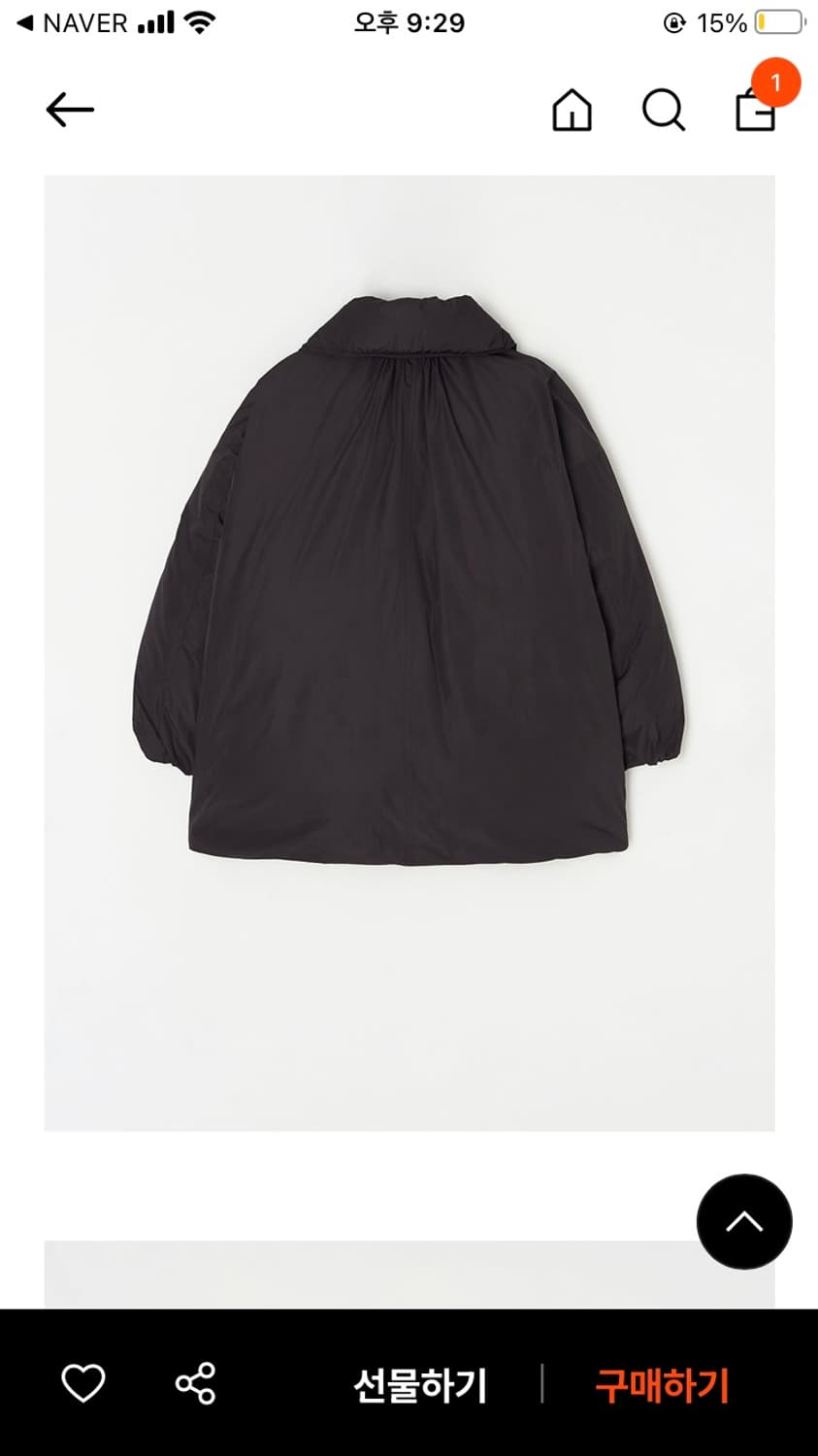 스프링 크로커스 덕다운 하프 코트패딩  상품이미지6